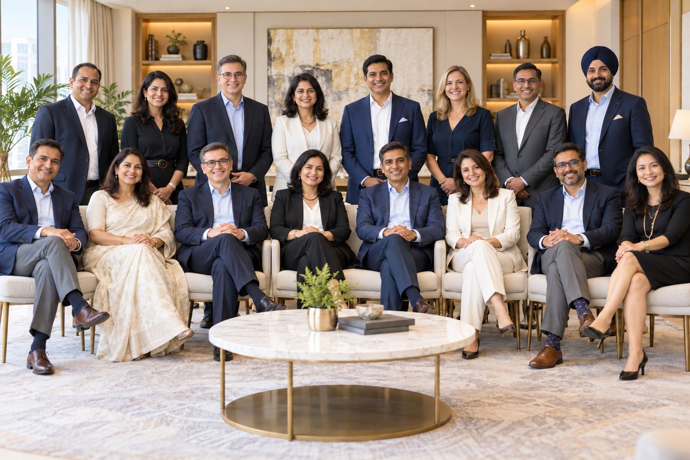 The cohort of the Executive Roundtable